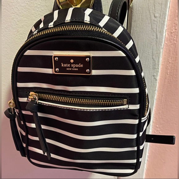 Kate Spade Mini Backpack (like new) - Picture 4 of 4